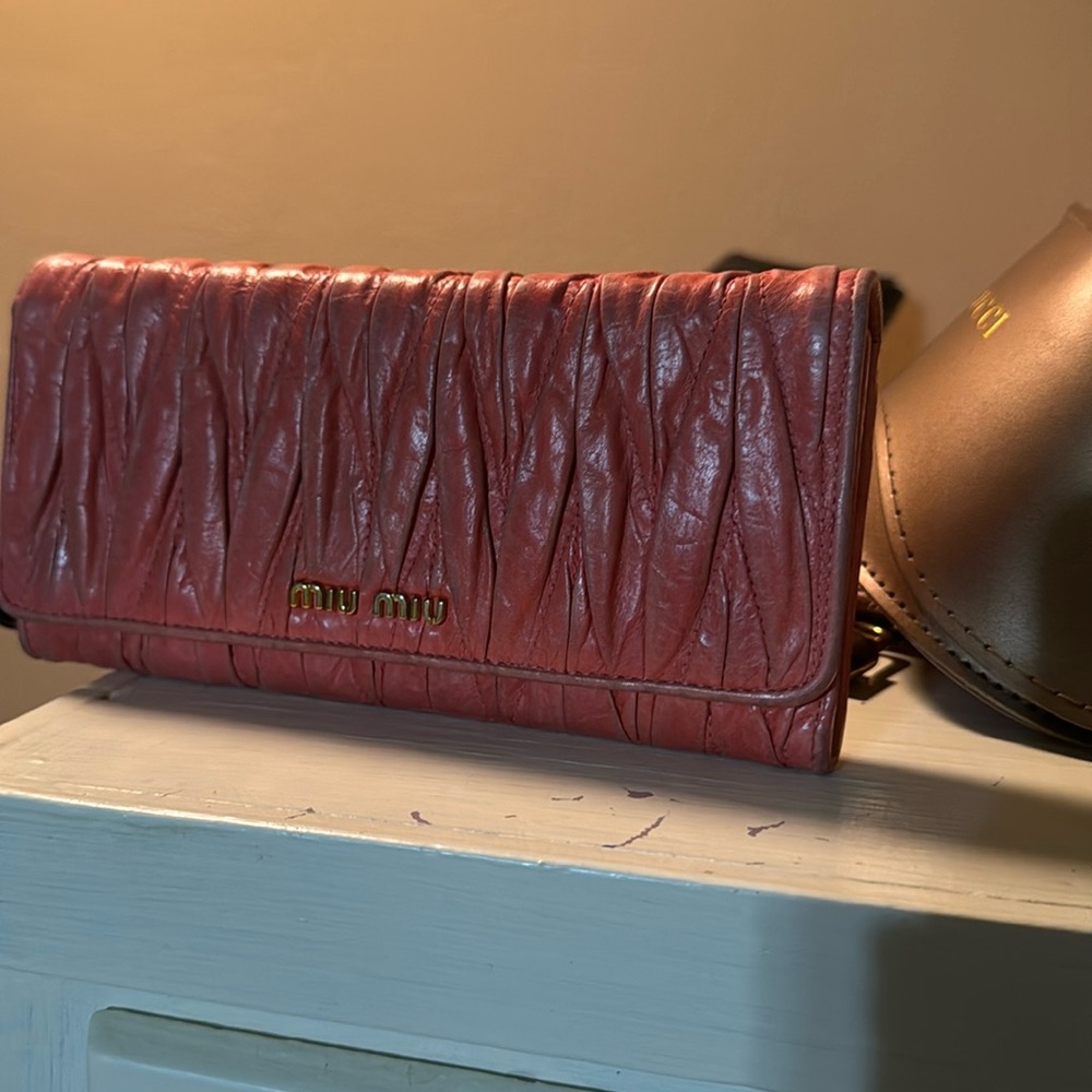 MIU MIU super cute baby pinky like new condition